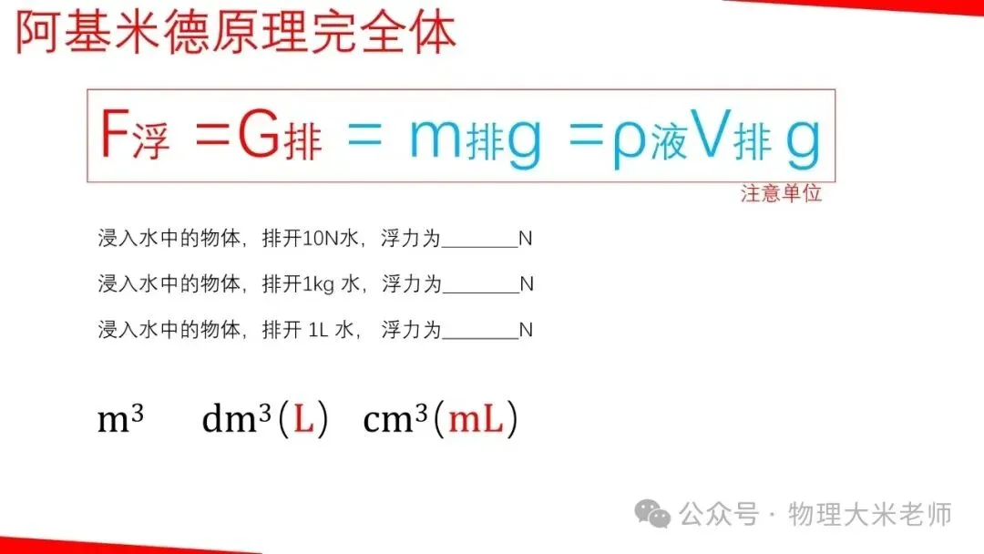 中考物理一轮复习力学重点知识解析 第21张
