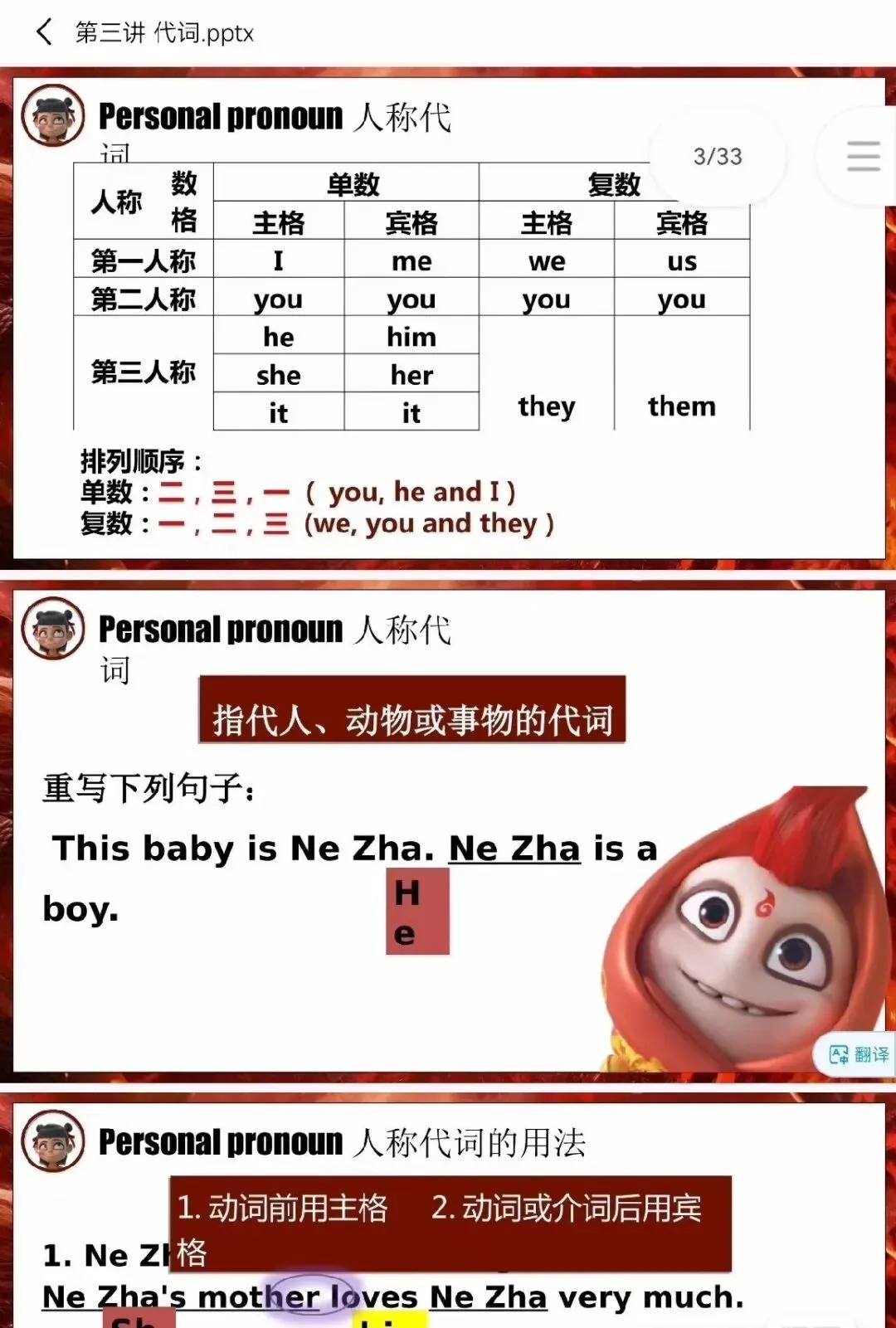 原创中考英语语法课件 第2张