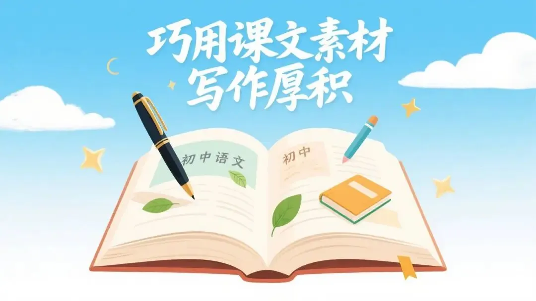 巧用课文素材,让中考写作厚积薄发! 第1张