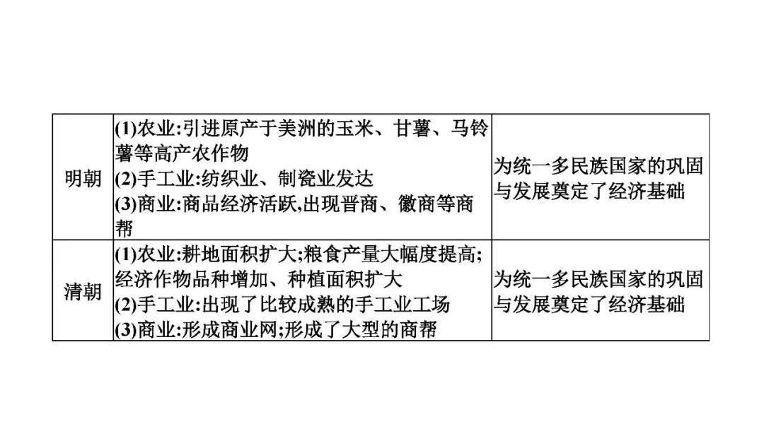 2025年初中历史中考复习专题复习中华民族多元一体格局 第7张