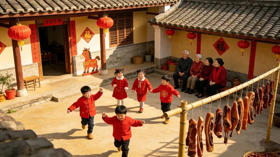 中考优秀作文|《年味,藏在小孩子的欢声笑语中》 第1张 中考优秀作文|《年味,藏在小孩子的欢声笑语中》 第1张