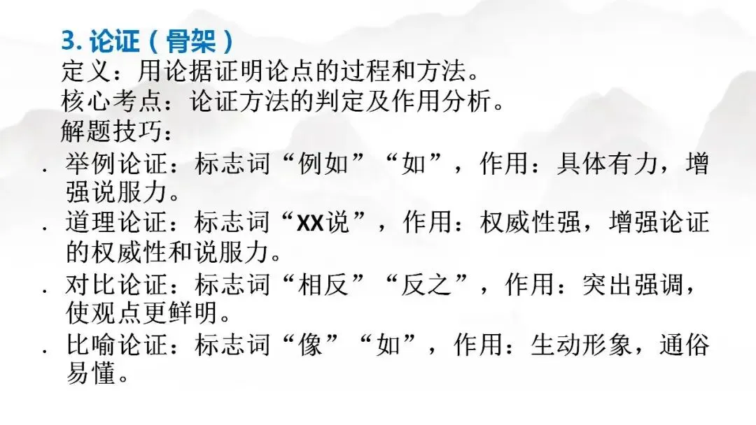 2026年中考一轮复习+++议论文知识点整合 第17张