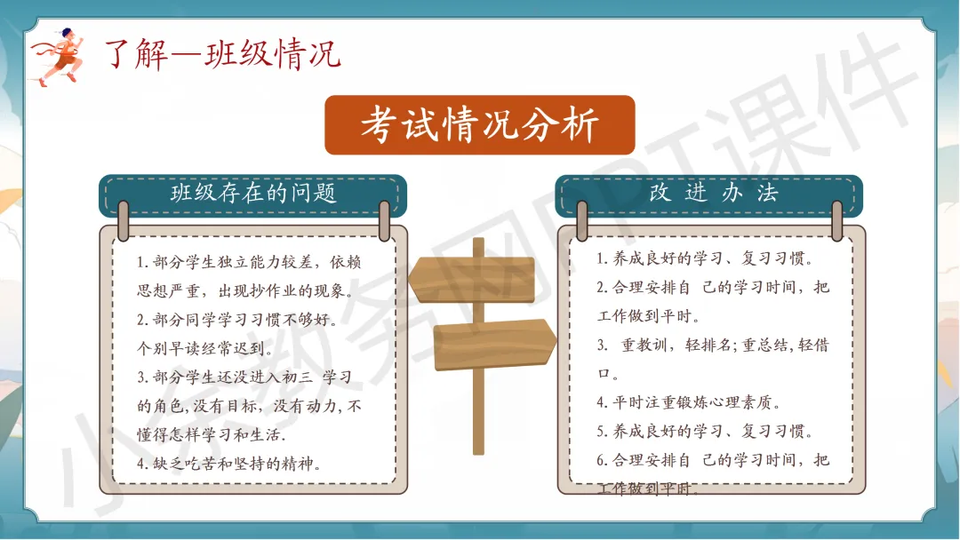 初中九年级(初三)中考冲刺家长会《扬帆砺剑,决胜中考》PPT 课件+发言稿 第6张