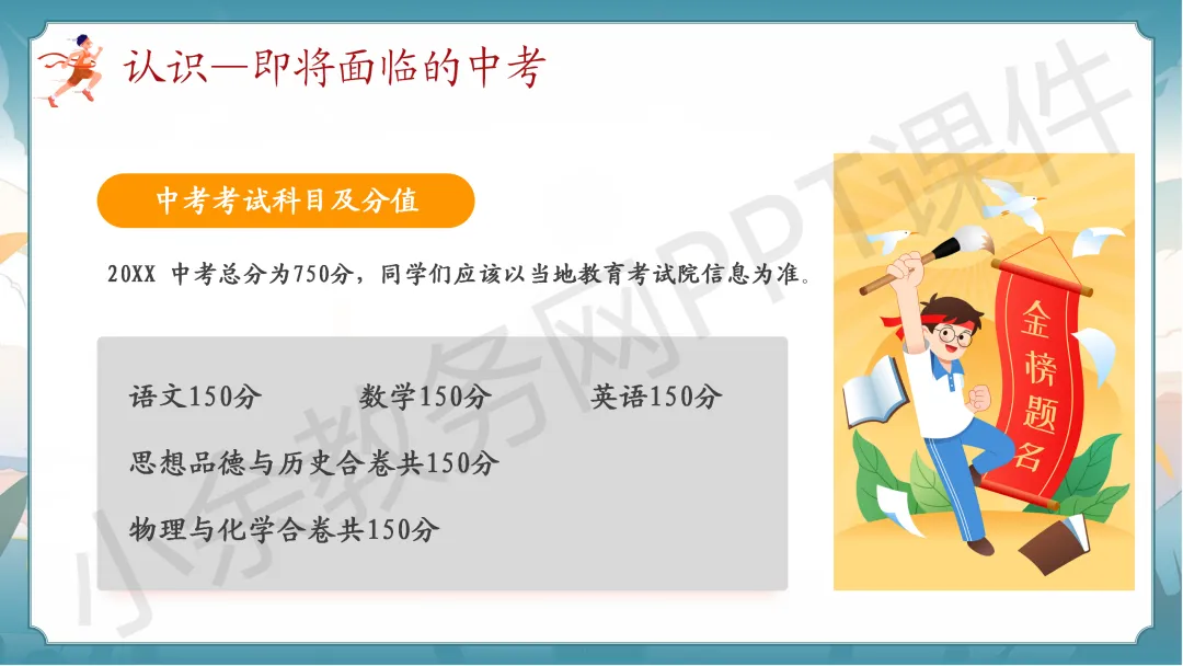 初中九年级(初三)中考冲刺家长会《扬帆砺剑,决胜中考》PPT 课件+发言稿 第24张