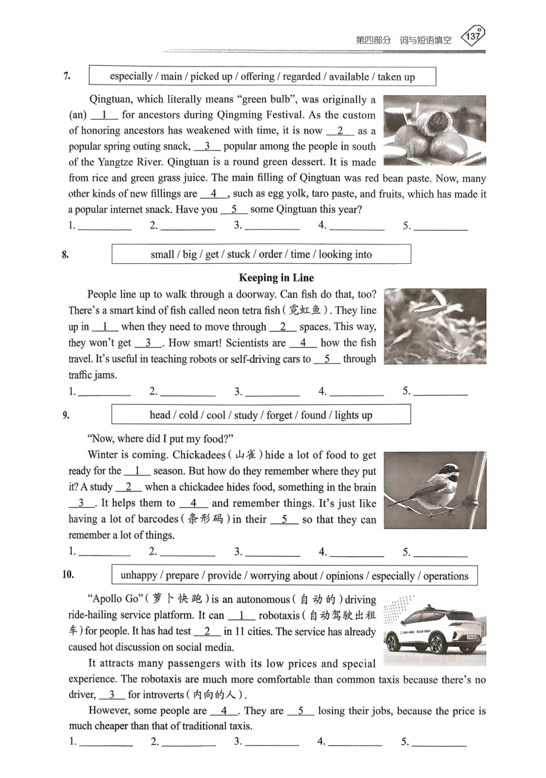 【资源分享】2026《天下中考•英语专题总复习》-词与短语填空 第6张