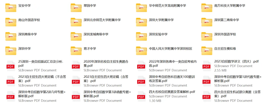 深圳一类自招真题|深圳市近6年各名校中考自主招生(机试+面试)真题汇总及答案 第2张 深圳一类自招真题|深圳市近6年各名校中考自主招生(机试+面试)真题汇总及答案 第2张