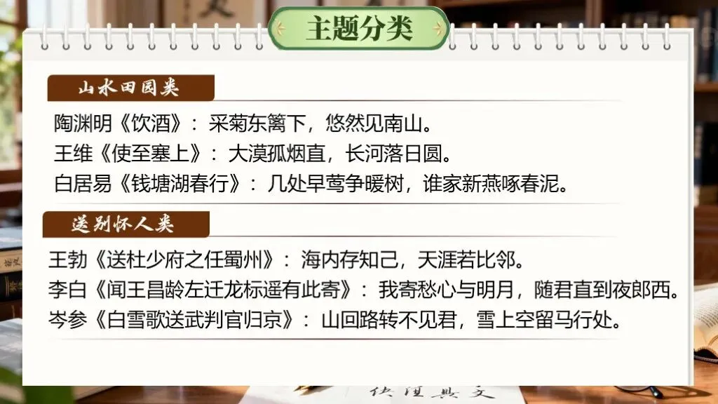 「中考复习」一轮复习《专题九:古诗文默写》课件 第14张