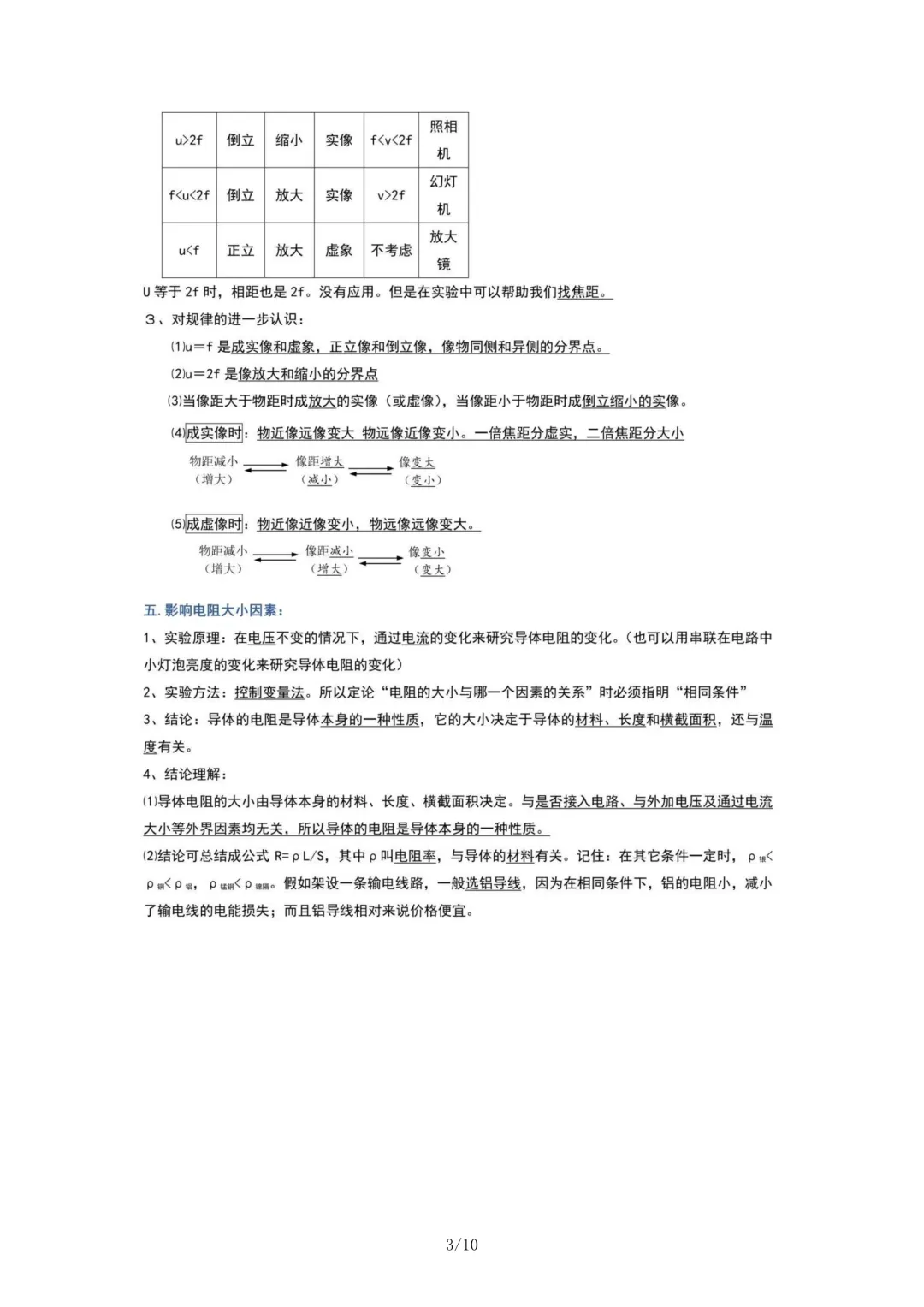2026年中考物理重要实验总结 第3张