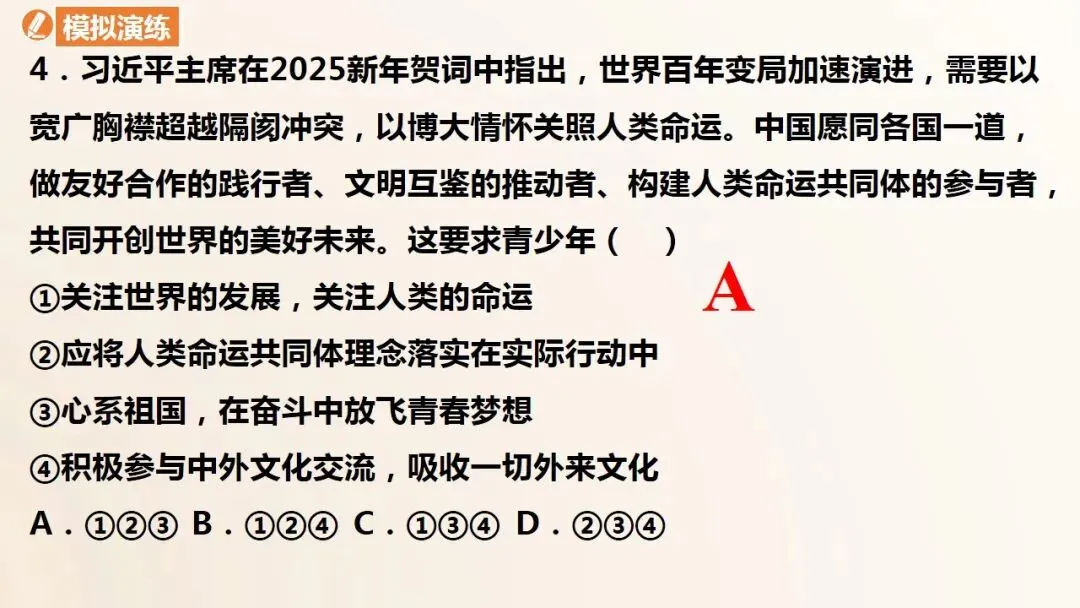 2026年中考道法一轮复习课件(6册23单元) 第21张