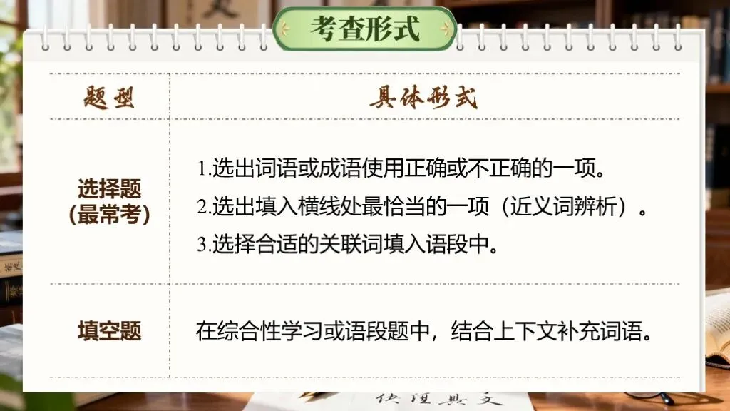 【中考语文】一轮复习《专题二:词语的理解与运用》 | 词语辨析“零失误”秘籍!吃透必考点 第8张
