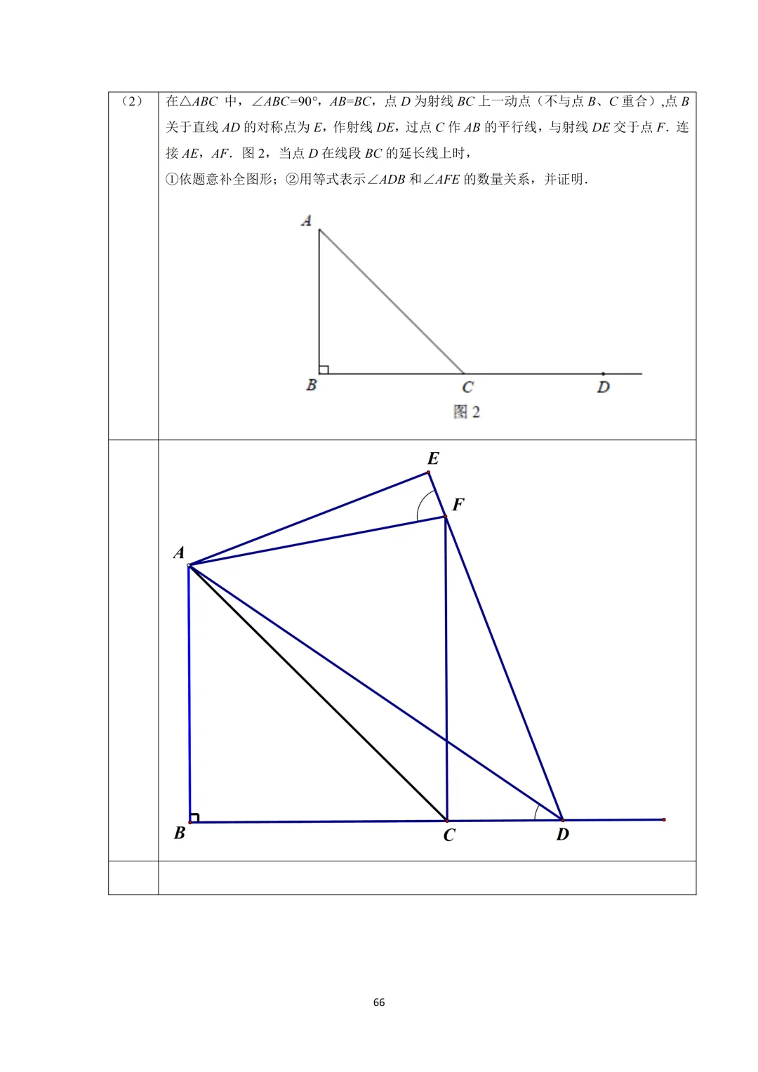 【晓观数学的新年礼物】北京中考几何压轴:角度类 第67张 【晓观数学的新年礼物】北京中考几何压轴:角度类 第67张
