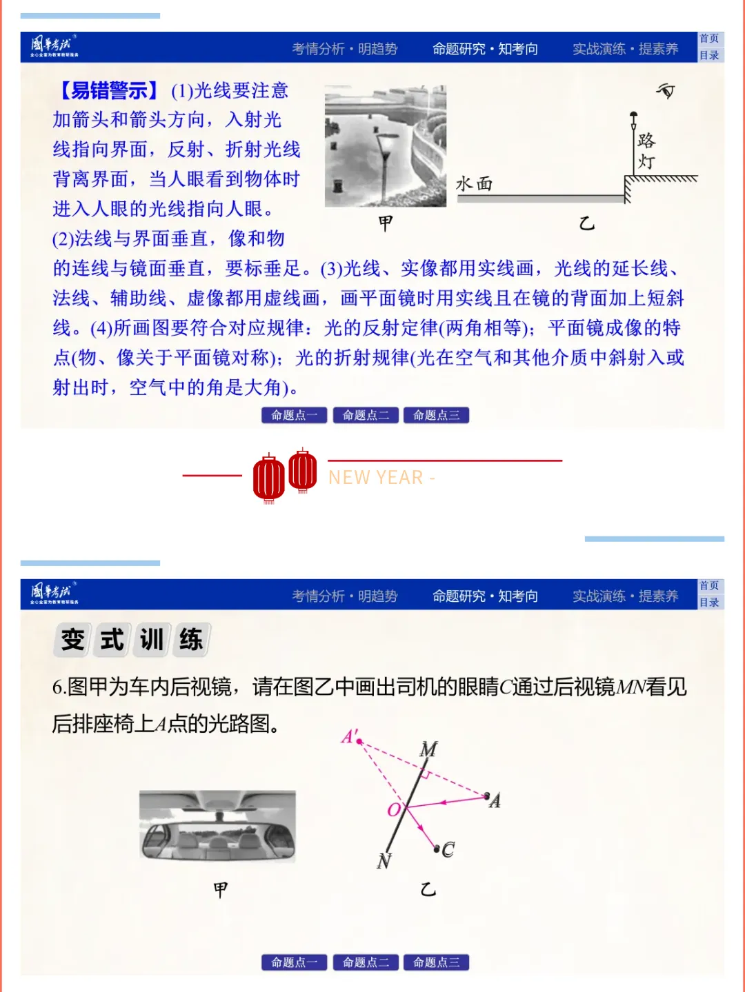 2026湖北版《解密中考• 物理》专题一 光现象的辨析与应用 第12张