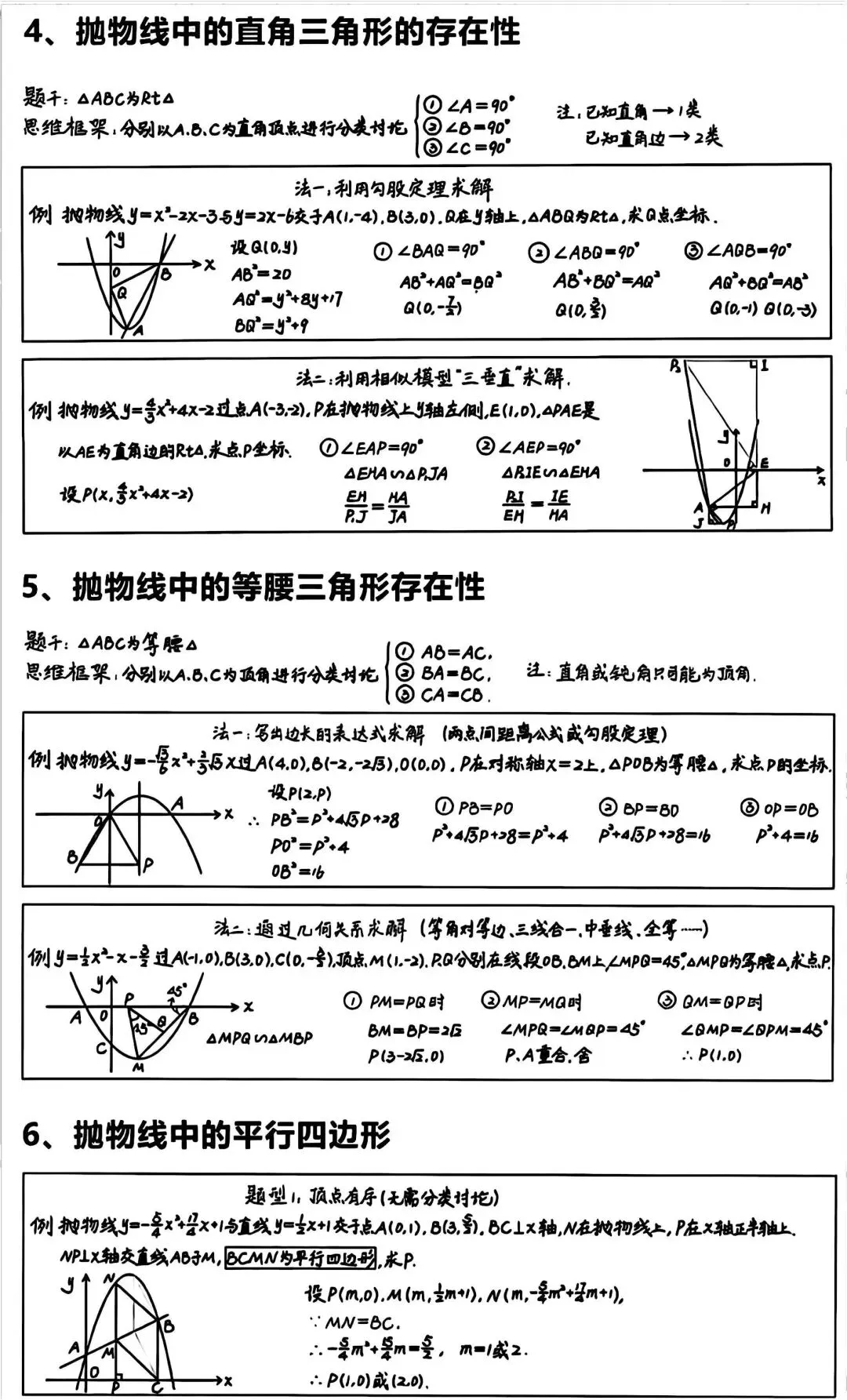 中考数学压轴题总丢分?20种解题技巧一次搞定! 第3张
