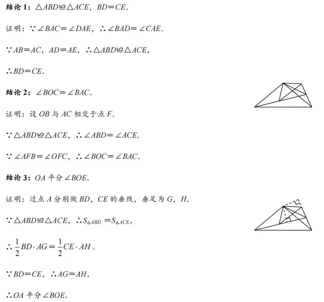 中考数学干货,全等三角形的10个模型,青岛大学生家教老师 第9张 中考数学干货,全等三角形的10个模型,青岛大学生家教老师 第9张