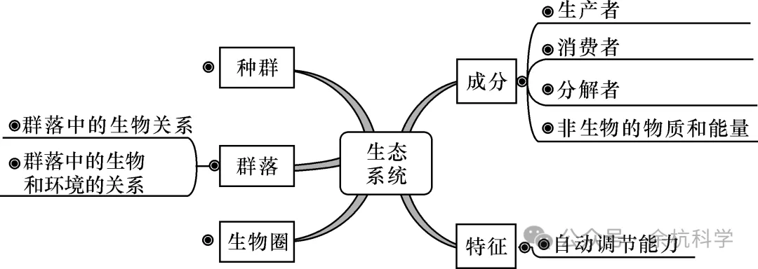 【中考复习】生物专题知识点③:种群、群落、和生态系统及生物圈 第9张 【中考复习】生物专题知识点③:种群、群落、和生态系统及生物圈 第9张
