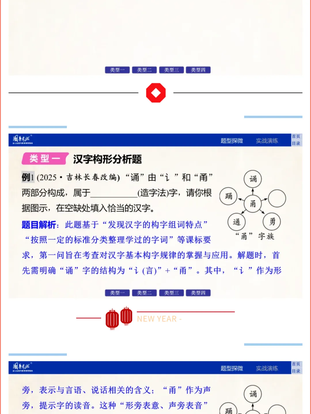 2026湖北版《解密中考• 语文》专题二 探究汉字规律 第5张