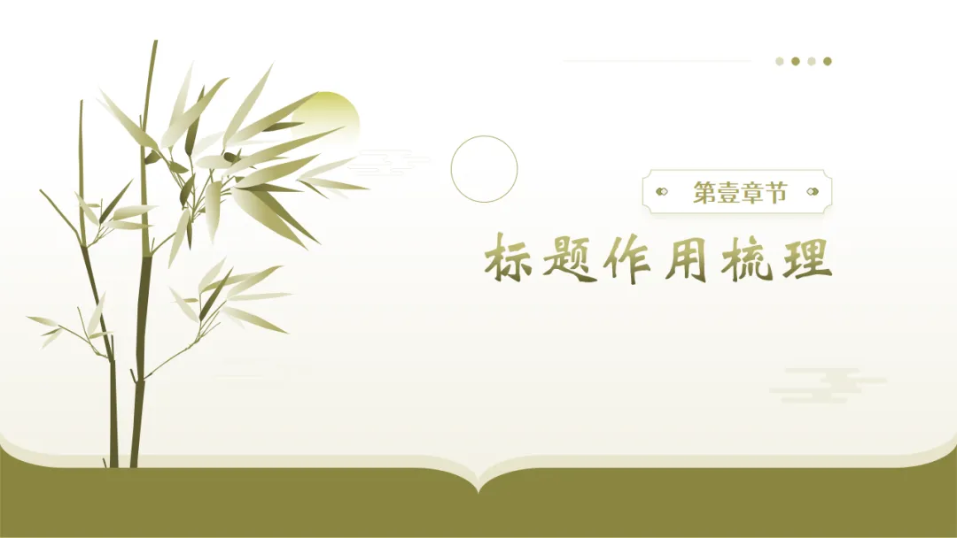 2026年中考文学类作品阅读专题复习:标题和段落的作用ppt 第4张