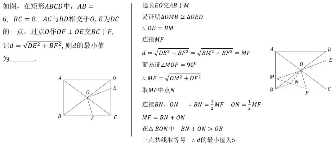 【中考数学】初中数学动点最值问题模型+例题详解【附:2025年江苏省南京市数学试卷】 第23张