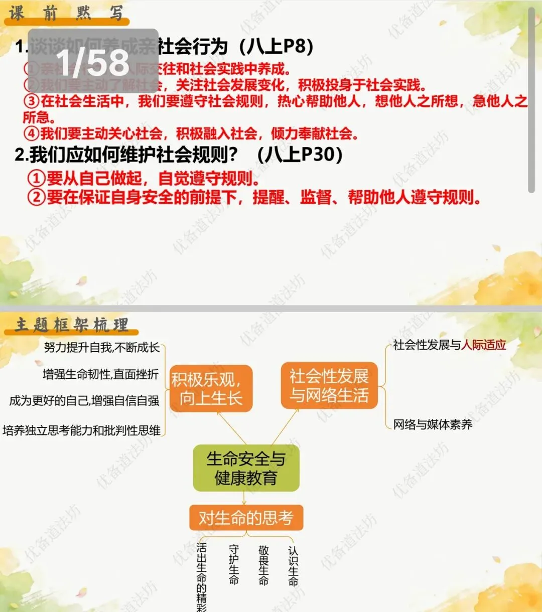 2026年中考一轮复习 18.构建良好人际关系 增长交往智慧[七上第二、三单元](课件+教学设计+导学案+必背知识) 第7张