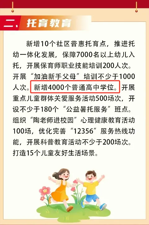 扩招!2026南京中考:新增4000个普高学位! 第1张