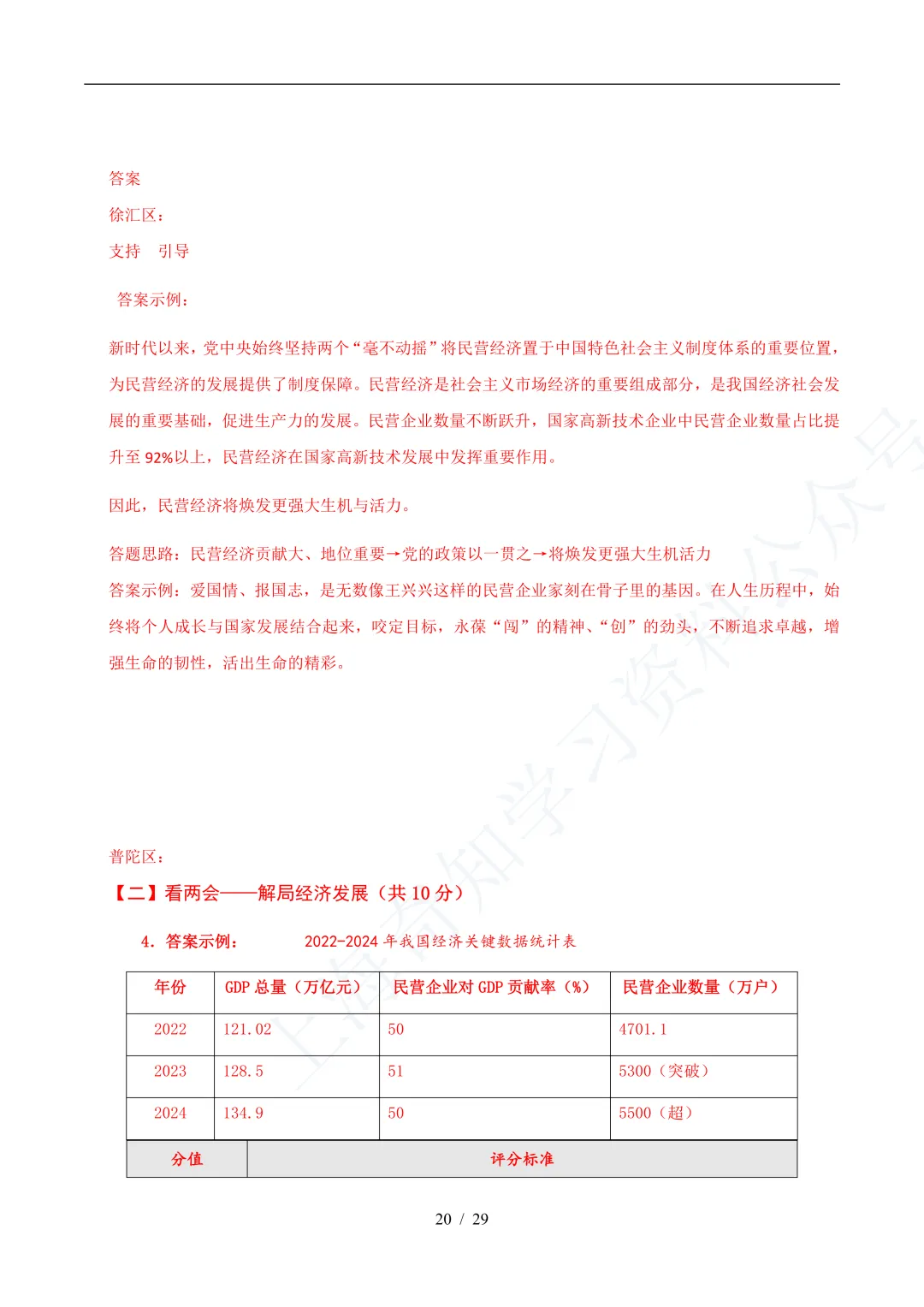 中考二模|25年16区道法二模真题分类汇编! 第14张