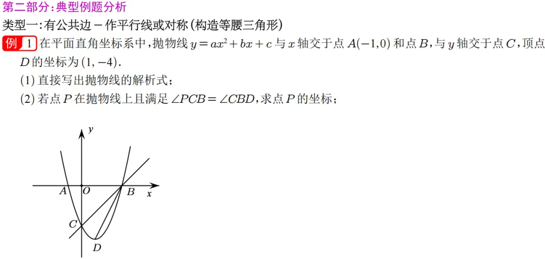 2026年中考数学二次函数压轴题|二次函数与角度问题 第11张