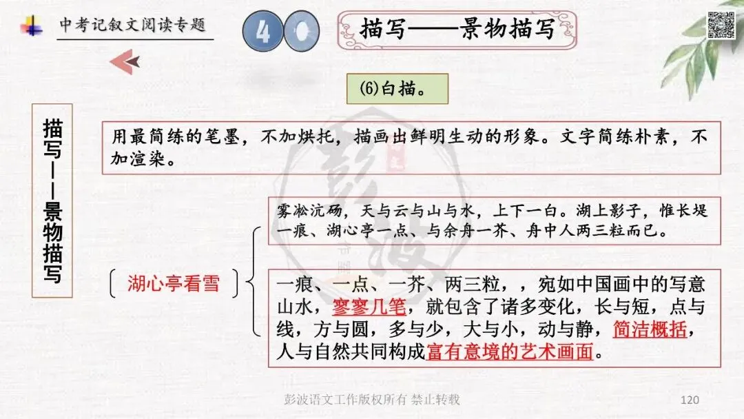 【中考专项复习课件】记叙文阅读-思维导图(全)帮助学生自主复习 第124张