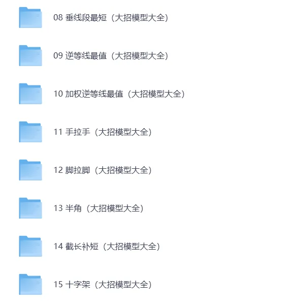 26版《中考数学74个模型大招大全》专题版,附链接免费下载打印 第4张