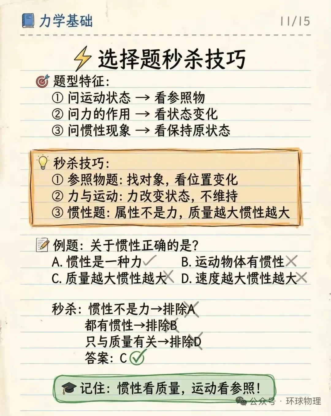 【中考物理】图解运动与力 第11张