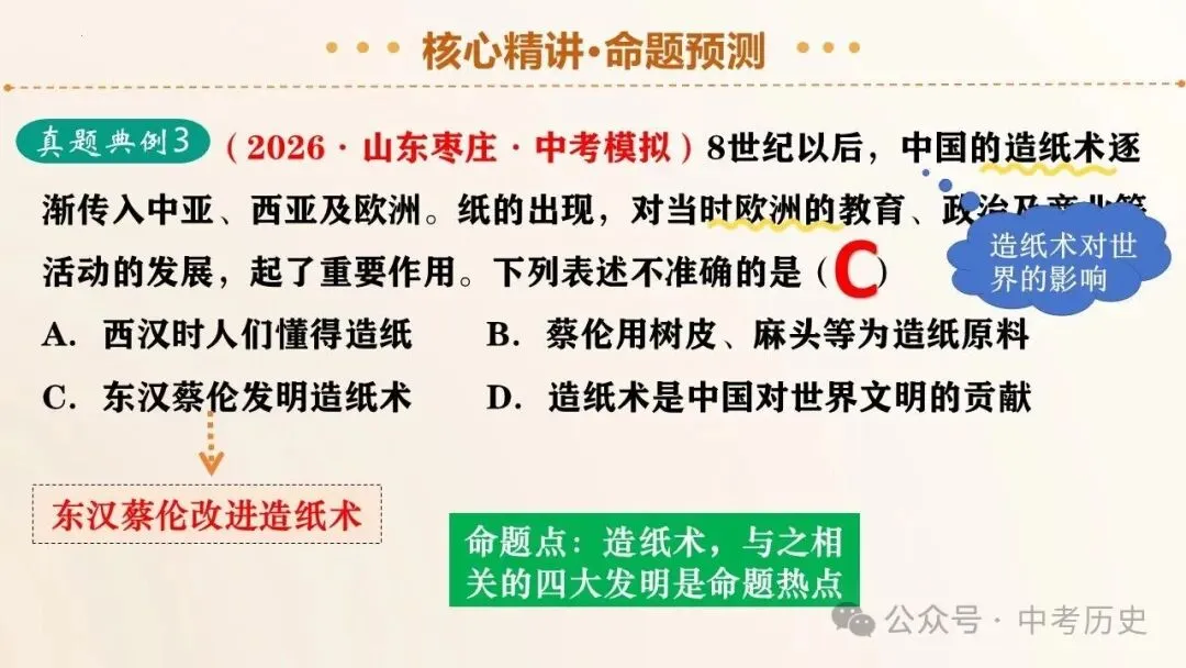 2026年中考历史二轮复习专题课件(35个专题) 第10张 2026年中考历史二轮复习专题课件(35个专题) 第10张