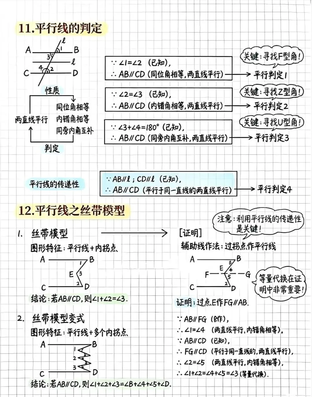【决战中考】2026年中考相交线与平行线经典问题解析 第23张 【决战中考】2026年中考相交线与平行线经典问题解析 第23张