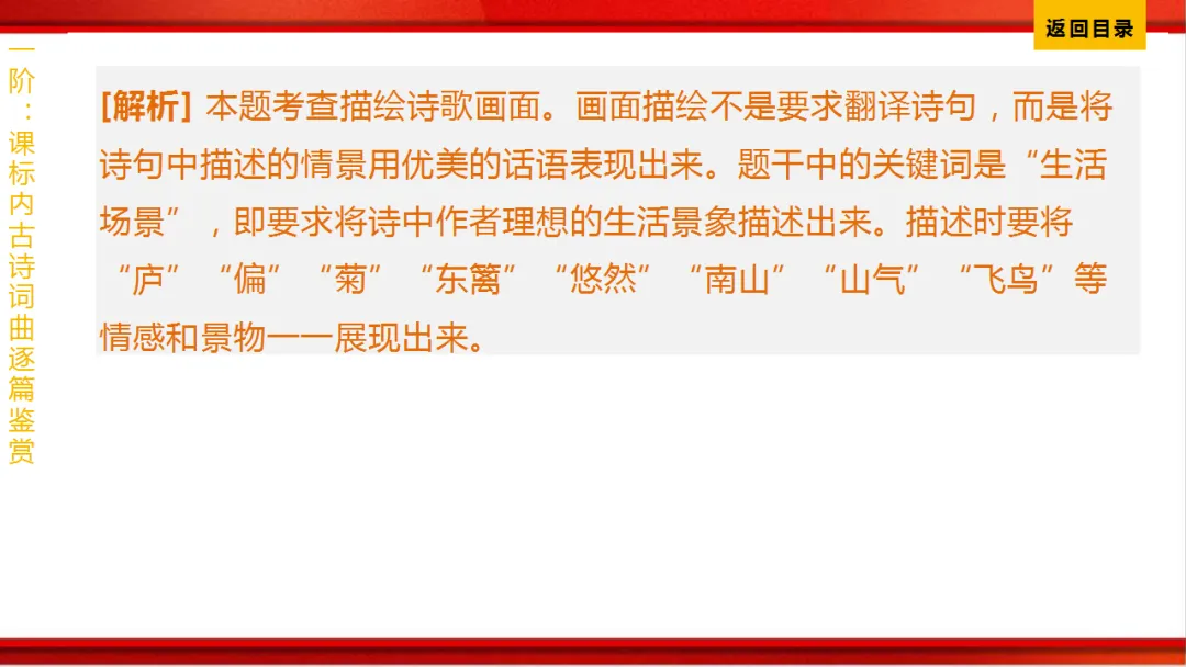 2026年中考语文第一轮复习 专题八《古诗词曲鉴赏》ppt 第122张