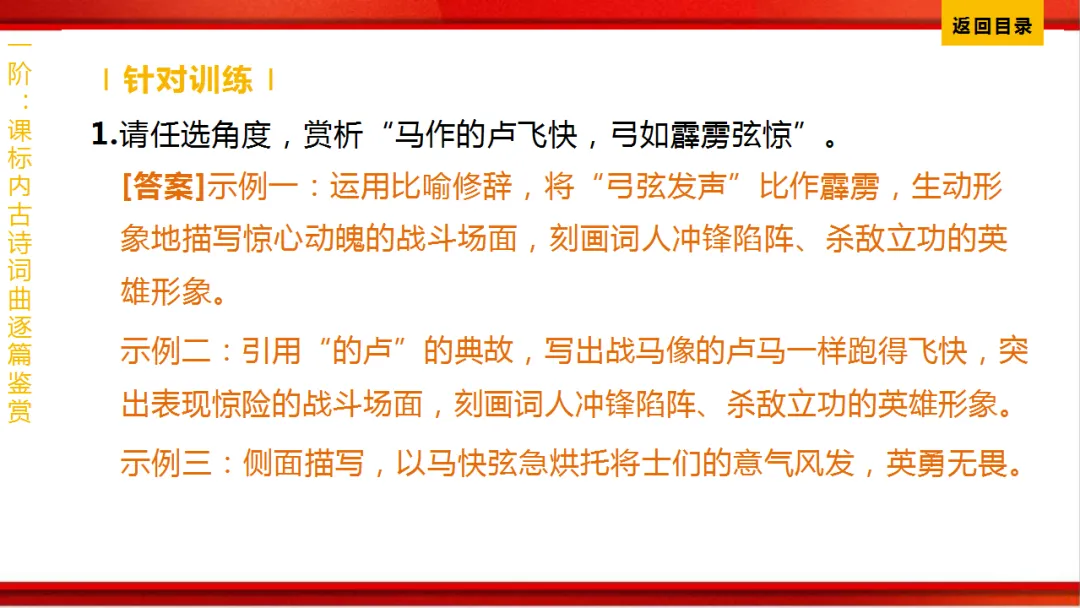 2026年中考语文第一轮复习 专题八《古诗词曲鉴赏》ppt 第244张
