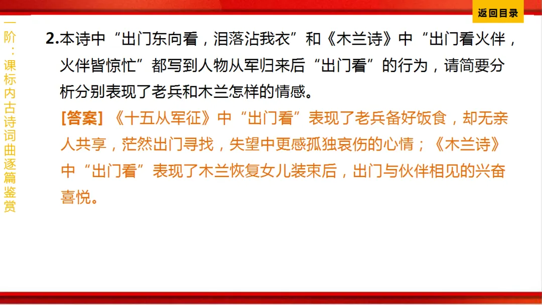 2026年中考语文第一轮复习 专题八《古诗词曲鉴赏》ppt 第262张