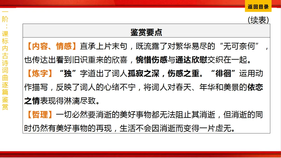 2026年中考语文第一轮复习 专题八《古诗词曲鉴赏》ppt 第306张