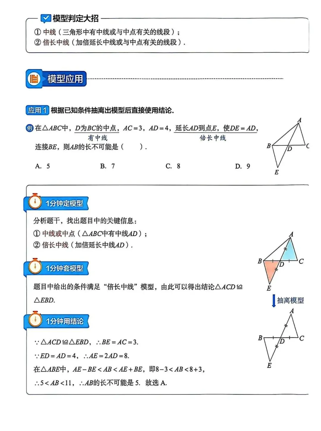 2026中考数学——68个几何模型秒解压轴题 第21张