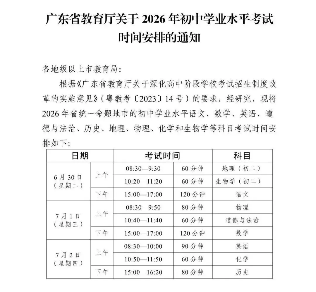 汕头中考一模是统考吗?什么时候开考?快提前领一模卷练手! 第3张