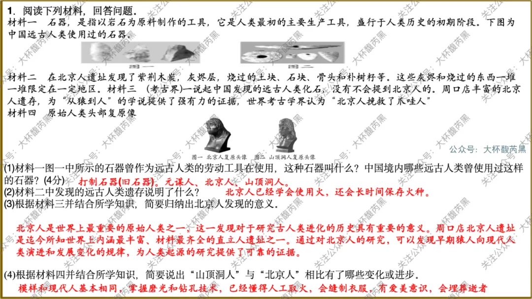 26中考复习|七上历史每课知识点复习课件 含习题练习 第3张 26中考复习|七上历史每课知识点复习课件 含习题练习 第3张
