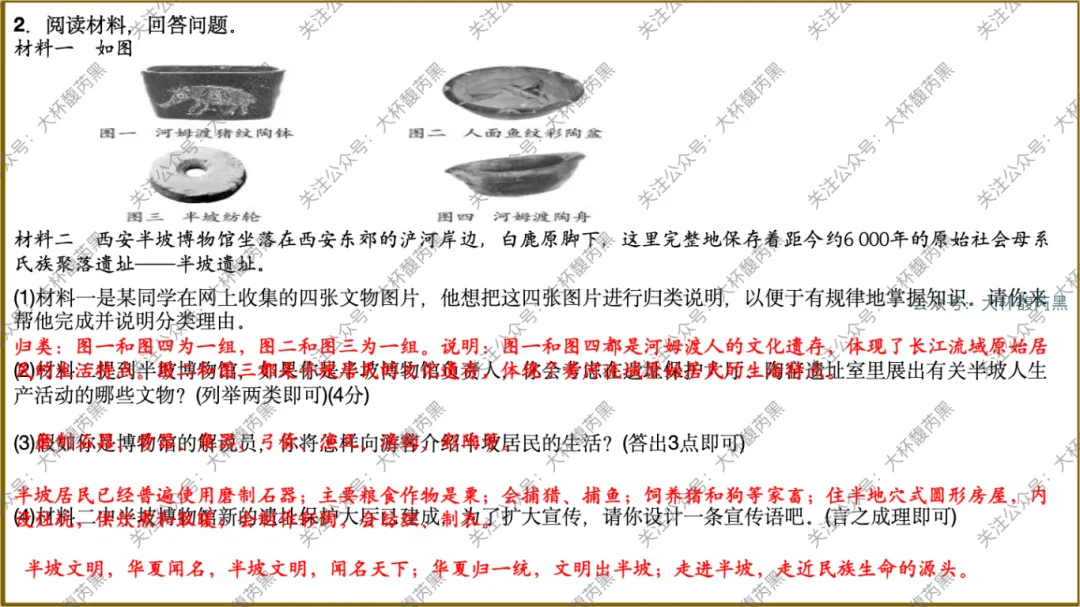26中考复习|七上历史每课知识点复习课件 含习题练习 第7张 26中考复习|七上历史每课知识点复习课件 含习题练习 第7张