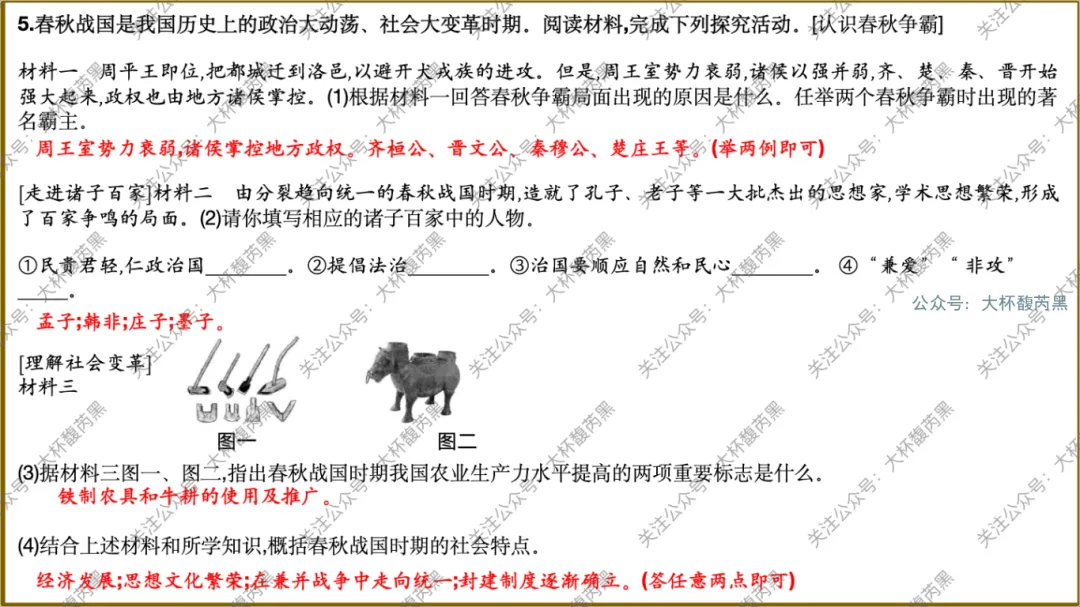 26中考复习|七上历史每课知识点复习课件 含习题练习 第22张 26中考复习|七上历史每课知识点复习课件 含习题练习 第22张