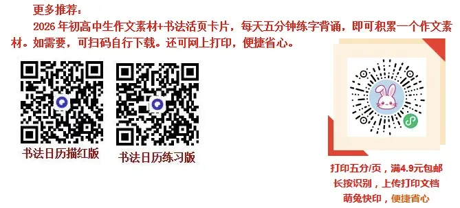 中考高分作文:你是我心里的那束光,范文4篇【可打印】 第7张