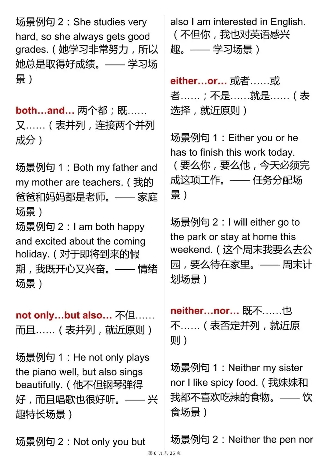 中考必背【初中英语必背 1000 高频词汇(场景化例句版)】,可打印 快收藏 第6张 中考必背【初中英语必背 1000 高频词汇(场景化例句版)】,可打印 快收藏 第6张