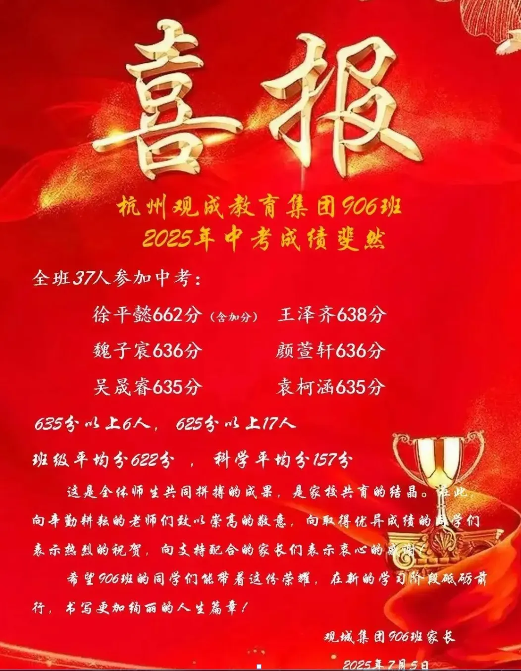 杭州76所学校中考成绩汇总!谁是25年杭州中考最大赢家? 第12张