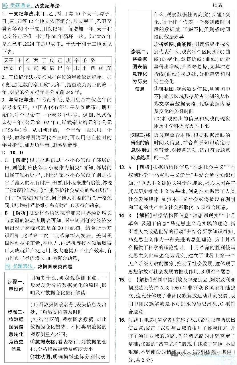 2025山西中考文综定心卷 第6张