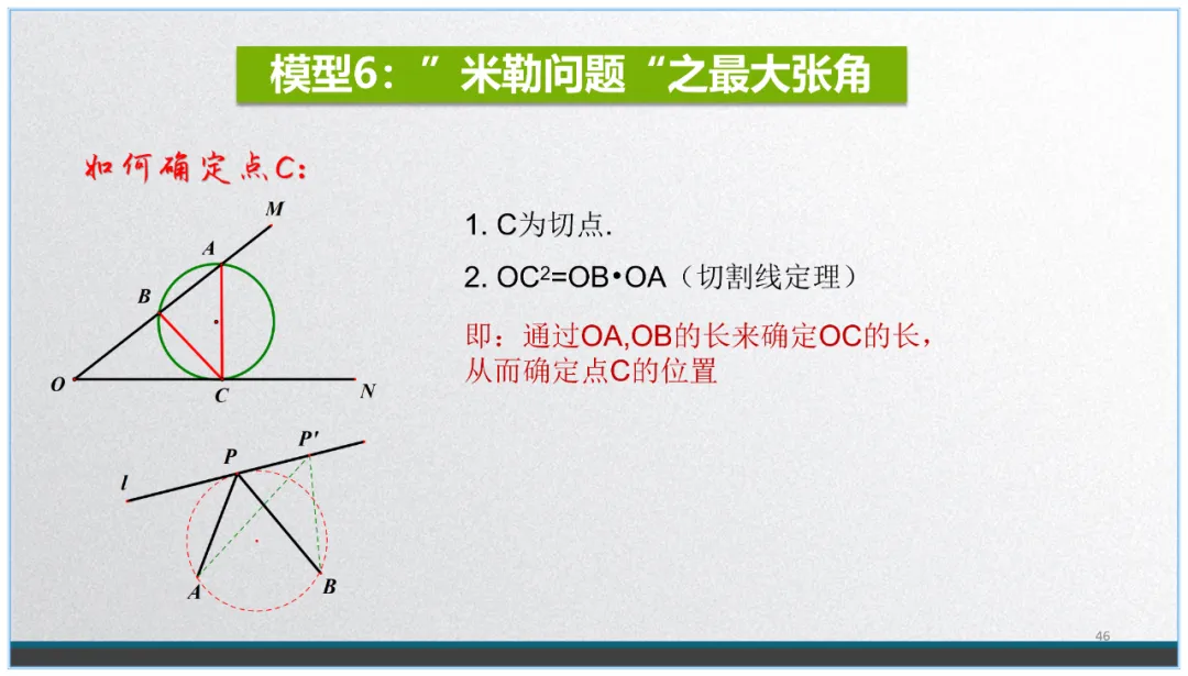 中考数学复习:看不见的圆 第45张