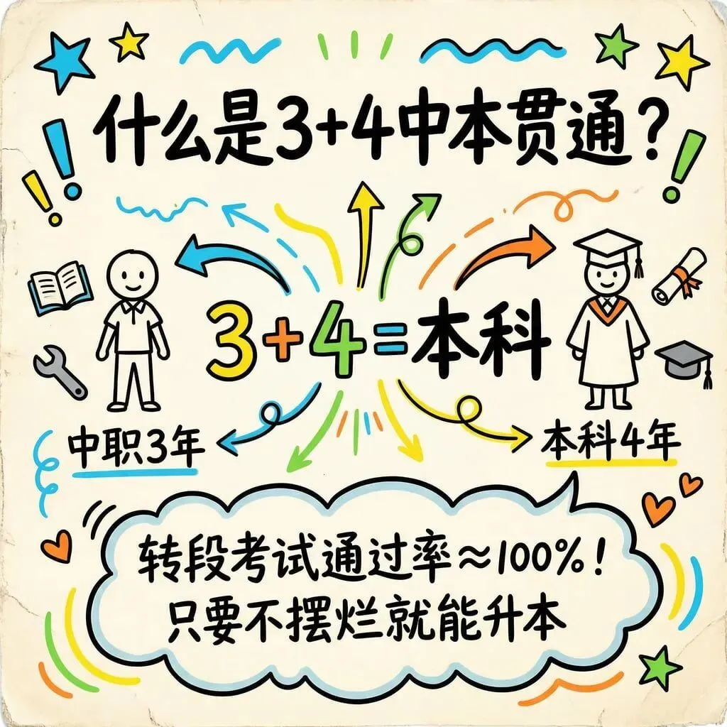 中考新出路?深圳“3+4”中本贯通详解 第1张 中考新出路?深圳“3+4”中本贯通详解 第1张