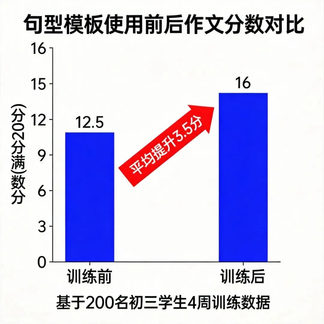 中考英语作文高分句型模板:家长必知的3类核心句式 第4张 中考英语作文高分句型模板:家长必知的3类核心句式 第4张