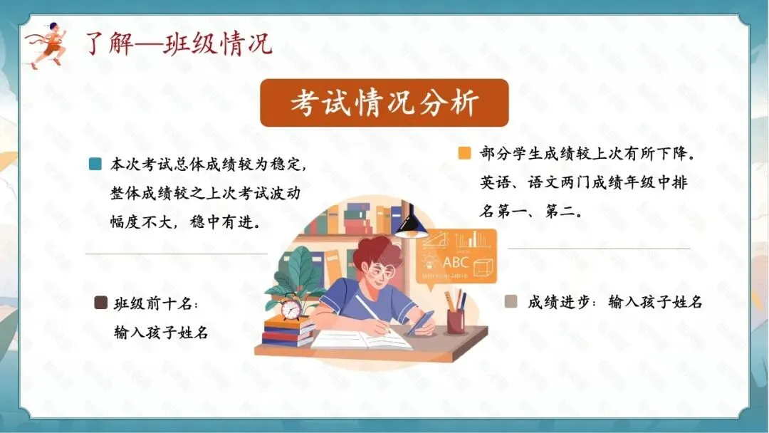 决战百日,决胜中考!初三春季开学第一课家长会,从班级分析到攻略,班主任拿来就能讲! 第6张