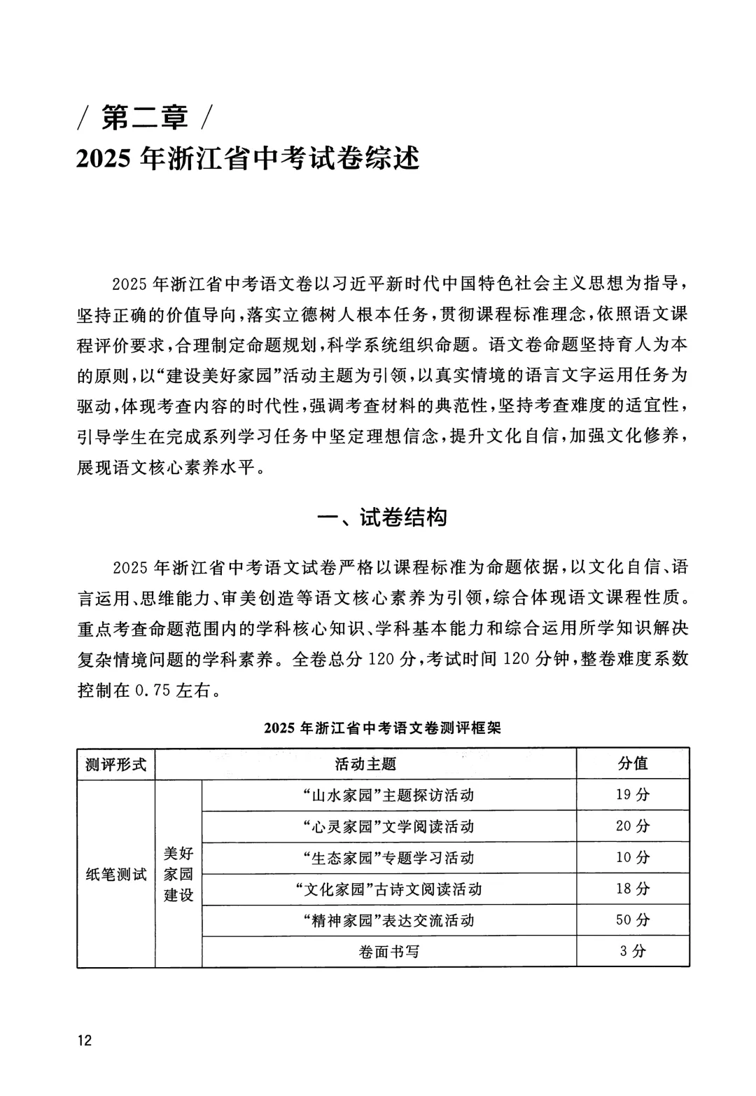 2025年浙江省中考命题解析(全科) 第10张