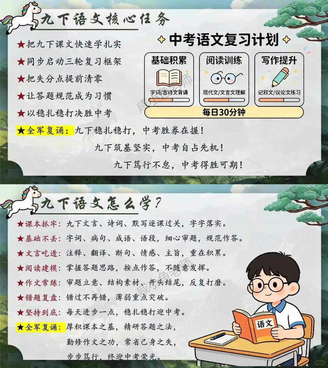 九下语文开学第一课 2026冲刺中考 第12张